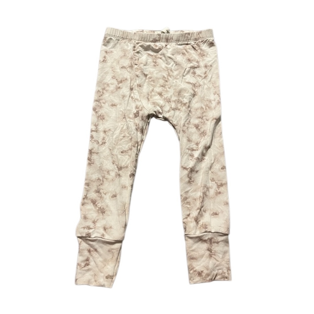 BabySprouts Bamboo Baby Tan Mauve Tie Dye Pants Size 18-24 Months